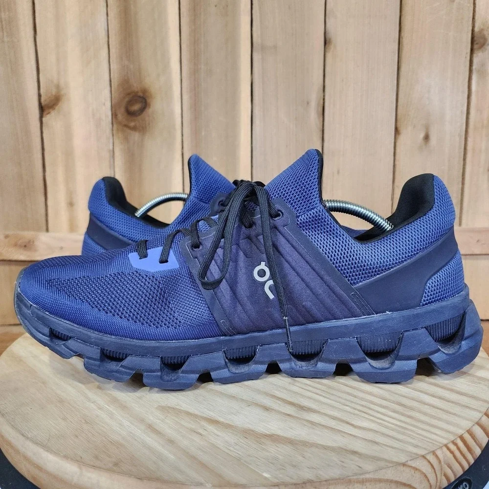 On Cloudswift 3 AD Shoes Mens 13 Blue Mesh Road Running Athletic Sneakers